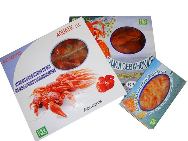 Раки в ассортименте в Махачкале
