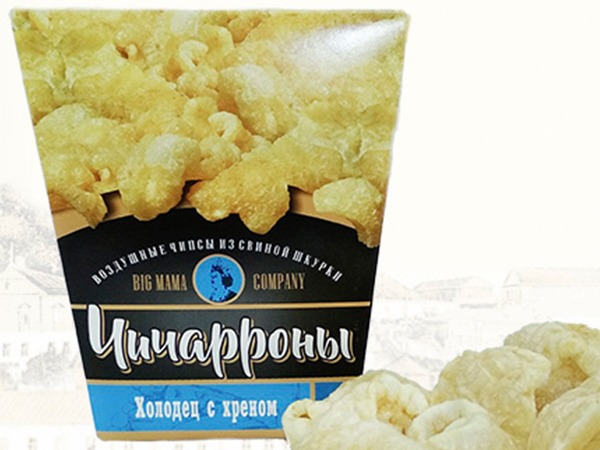 Чичарроны со вкусом холодца и хрена в Махачкале