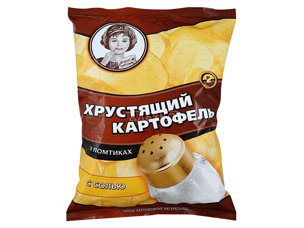 Картофельные чипсы "Девочка" 160 гр. в Махачкале