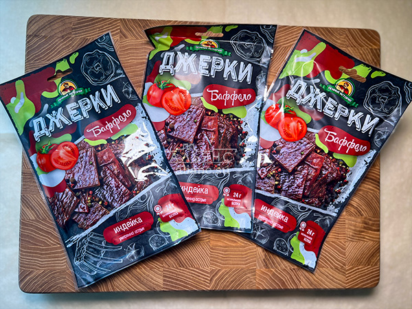 Джерки из индейки "Баффало" 45 гр. в Махачкале