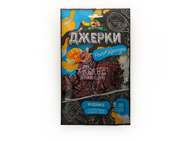 Джерки из индейки "Ранчо Миссури" 45 гр. в Махачкале