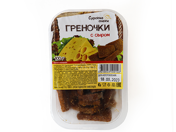 Сурские гренки со вкусом Сыра (100 гр) в Махачкале