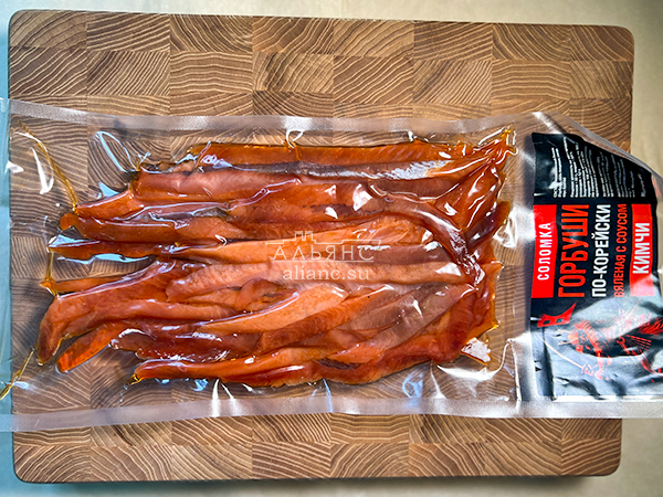 Горбуша соломка по-корейски в Махачкале