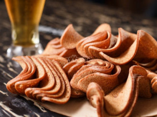 Гренки черные со вкусом бекона: Ресторанные гренки со вкусом стейка