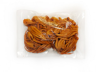 Корюшка холодного копчения: Кальмар щупальца (мелкие) холодного копчения